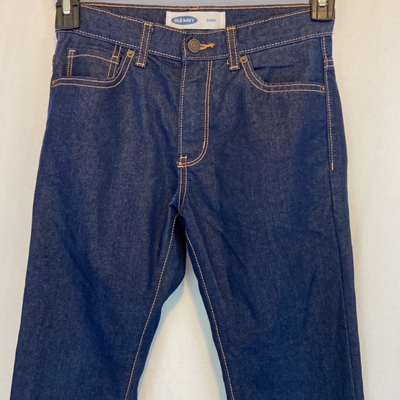 Old Navy Skinny Dark Blue Jeans Size 12 - Picture 2 of 9